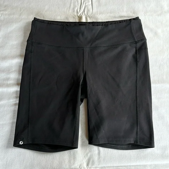 Oiselle Black Performance Athletic Shorts - Picture 1 of 8